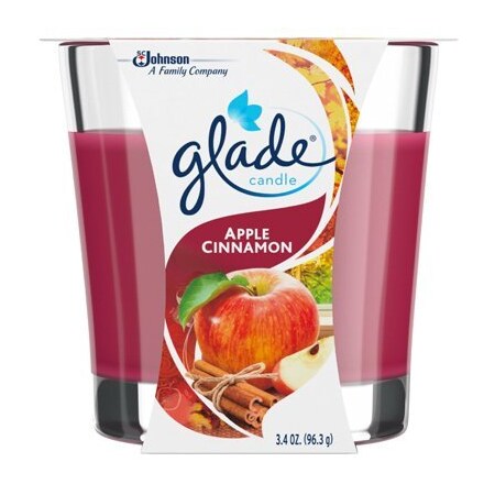 Sc Johnson 34OZ Apple Cinn Candle 76947